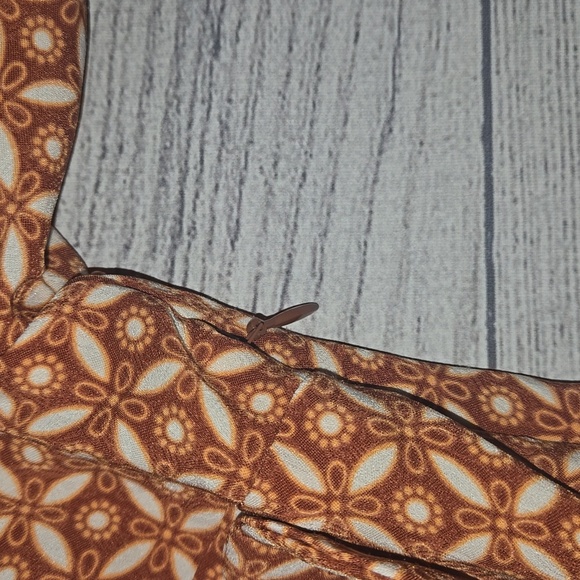 House of Harlow 1960 Vincenza Maxi Dress Geo Tile Print Size S - Picture 10 of 16